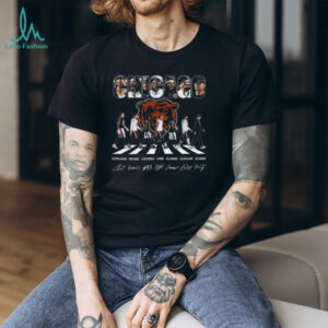 Chicago Football Abbey Road Parody T Shirt