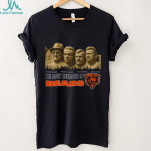 Chicago Football Legends Mount Rushmore T Shirt