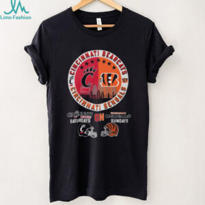 Cincinnati Saturdays Bearcats & Sundays Bengals Dual Team T Shirt