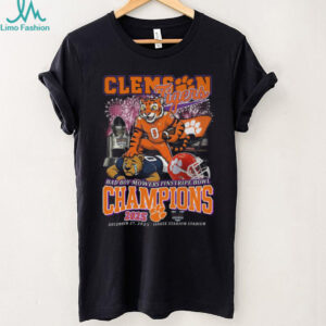 Clemson Tigers 2025 Pinstripe Bowl Champions T Shirt
