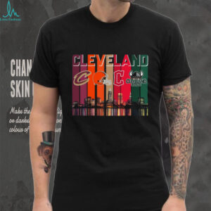 Cleveland City of Champions Skyline T Shirt