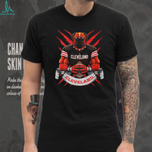 Cleveland Football Bullmastiff Dog Mascot Tshirt