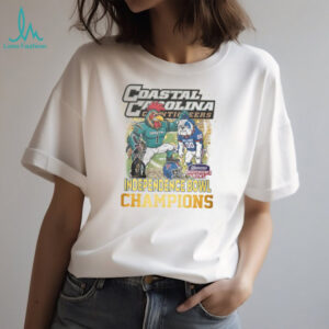 Coastal Carolina Chanticleers Independence Bowl Champions 2025 T Shirt