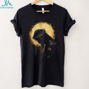 Crown Of Thorns Jesus Portrait Graphic T Shirt Religious Art