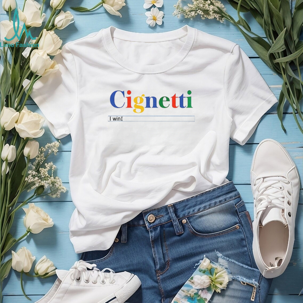 Curt Cignetti Football Google I win Cignetti I win search bar shirt Curt Cignetti Football Google I win Cignetti I win search bar shirt