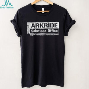 Arkride Solutions Office Spriggan Anime Manga Black T Shirt