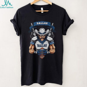 Dallas Cowboy Football Outlaw Mascot T Shirt Dallas Cowboy Football Outlaw Mascot T Shirt
