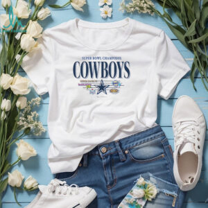 Dallas Cowboys Super Bowl Champions VI XL XXVII XXVIII XXX vintage shirt