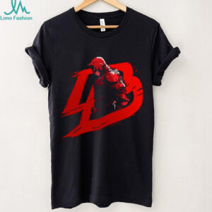 Daredevil Marvel Comics Minimalist “DD” Logo Silhouette T Shirt
