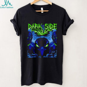 Dark Side Eagle Heavy Metal Style Graphic T Shirt