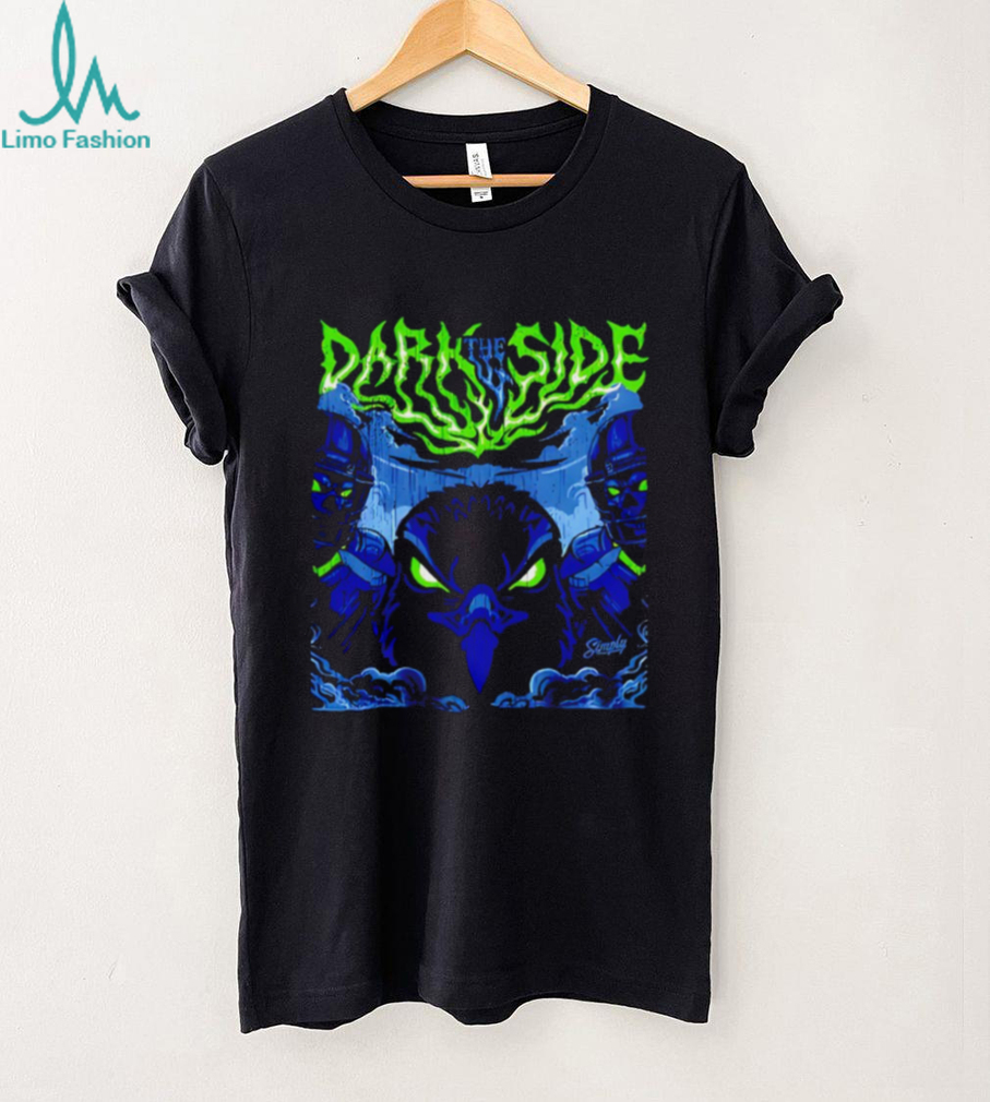 Dark Side Eagle Heavy Metal Style Graphic T Shirt Dark Side Eagle Heavy Metal Style Graphic T Shirt