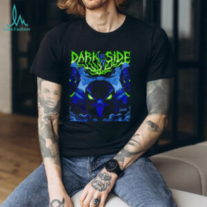 Dark Side Eagle Heavy Metal Style Graphic T Shirt