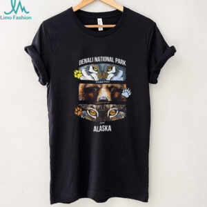 Denali National Park US Alaska Wolf shirt