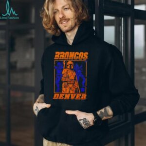 Denver Broncos Boba Fett Star Wars Mashup T Shirt