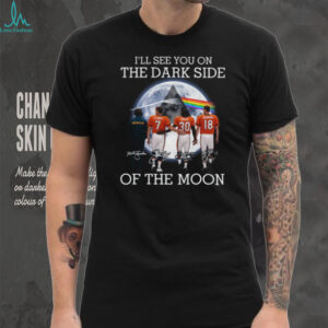 Denver Broncos Dark Side of the Moon Parody T Shirt