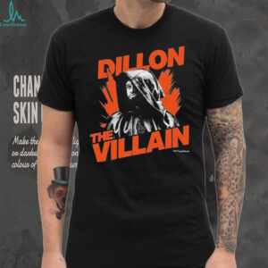 Dillon The Villain Graphic Portrait Black T Shirt