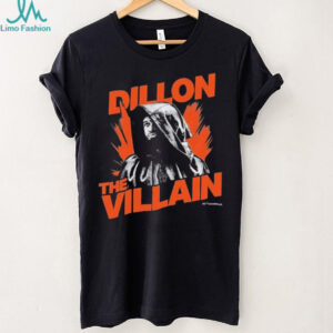 Dillon The Villain Graphic Portrait Black T Shirt