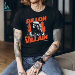 Dillon The Villain Graphic Portrait Black T Shirt