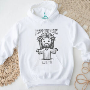 Disappointments All Of You Funny Cartoon Jesus Crown of Thorns T Shirt