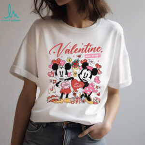 Disney Mickey and Minnie Mouse Valentine's Day T Shirt
