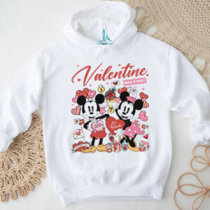 Disney Mickey and Minnie Mouse Valentine's Day T Shirt