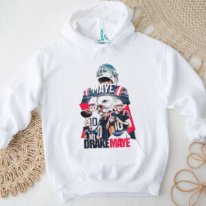 Drake Maye 10 New England Patriots Football graphic vintage shirt