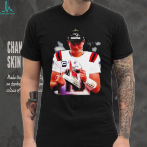 Drake Maye Super Bowl Champion 2026 Smoking Cigar Parody Shirt