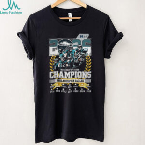 Eagles 2024 & 2026 NFC East Champions Commemorative Tee