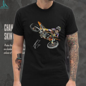 Eli Tomac AMA Supercross Anaheim1 racing signature shirt