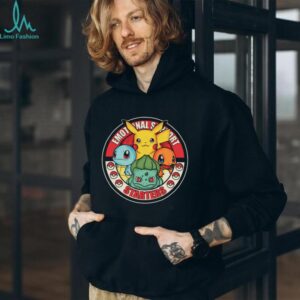 Emotional Support Starters Retro Badge Pokémon Squad T Shirt