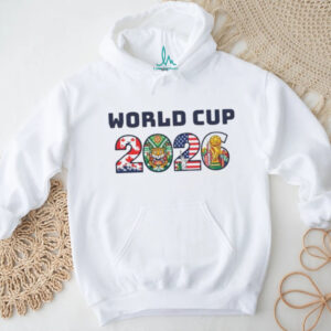 FIFA World Cup 2026 Host Countries Canada Mexico USA Logo Shirt