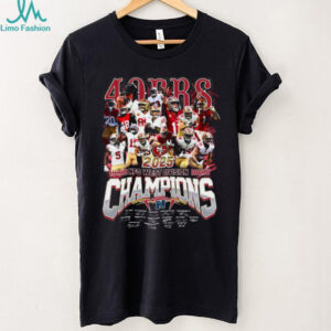 Faithful to the Bay 49ers 2025 Division Champs Shirt