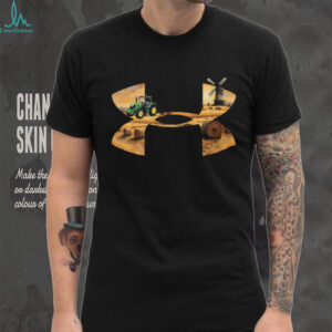 Farm Scene Under Armour Logo T Shirt