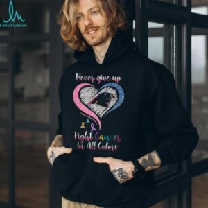 Fight Cancer In All Colors Cancer Awareness Shirt, Warrior Gift, Supporter T Shirt
