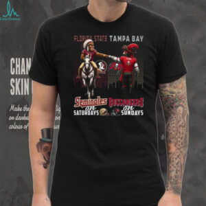 Florida State Seminoles x Tampa Bay Buccaneers Saturdays & Sundays Tee