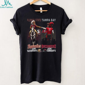 Florida State Seminoles x Tampa Bay Buccaneers Saturdays & Sundays Tee