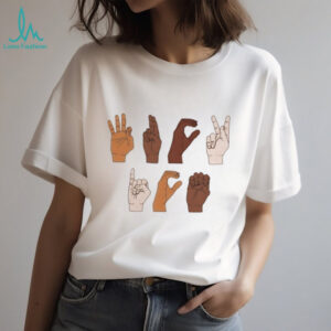 Fuck Ice Hand Sign Language Shirt