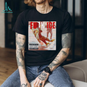 Fuck Ice anti Ice album cover style anti Ice Minnesota Parental Advisory Explicit Content