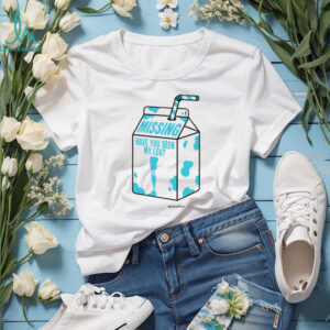 Funny Amputee Humor “Missing Have You Seen My Leg” Milk Carton Tee