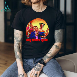 Gay Theft Auto Pride Parody Video Game Graphic T Shirt