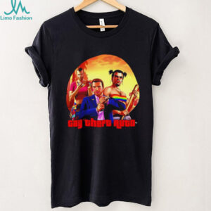 Gay Theft Auto Pride Parody Video Game Graphic T Shirt
