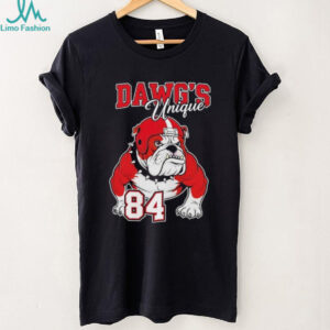 Georgia Bulldogs Dawg's Unique Football Mascot #84 T Shirt