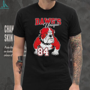 Georgia Bulldogs Dawg's Unique Football Mascot #84 T Shirt