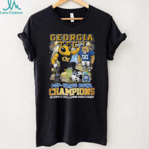 Georgia Tech Yellow Jackets Pop Tarts Bowl Champions 2025 Shirt Georgia Tech Yellow Jackets Pop Tarts Bowl Champions 2025 Shirt
