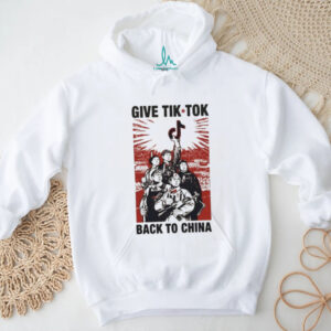 Give Tik Tok Back To China Propaganda Style Graphic T Shirt
