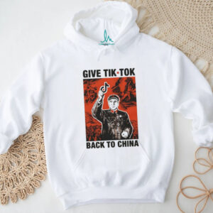 Give TikTok Back To China Political Satire Propaganda Style T Shirt