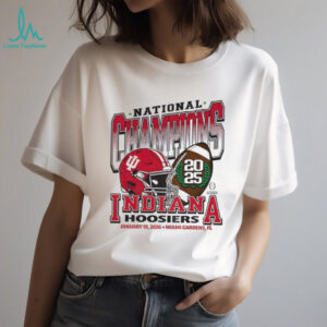 Indiana Hoosiers 2025 National Champions Miami Gardens Playoff Tshirt