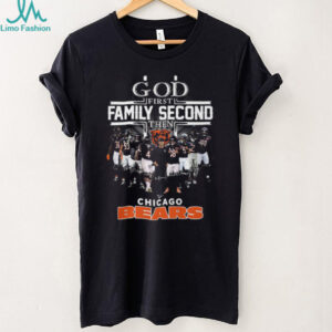 God First, Family Second, Then Chicago Bears Players Signature T Shirt God First, Family Second, Then Chicago Bears Players Signature T Shirt