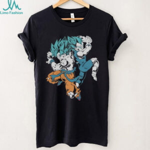 Goku And Vegeta Ssb Duo Action Anime Tshirt Goku And Vegeta Ssb Duo Action Anime Tshirt
