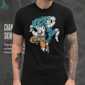Goku And Vegeta Ssb Duo Action Anime Tshirt